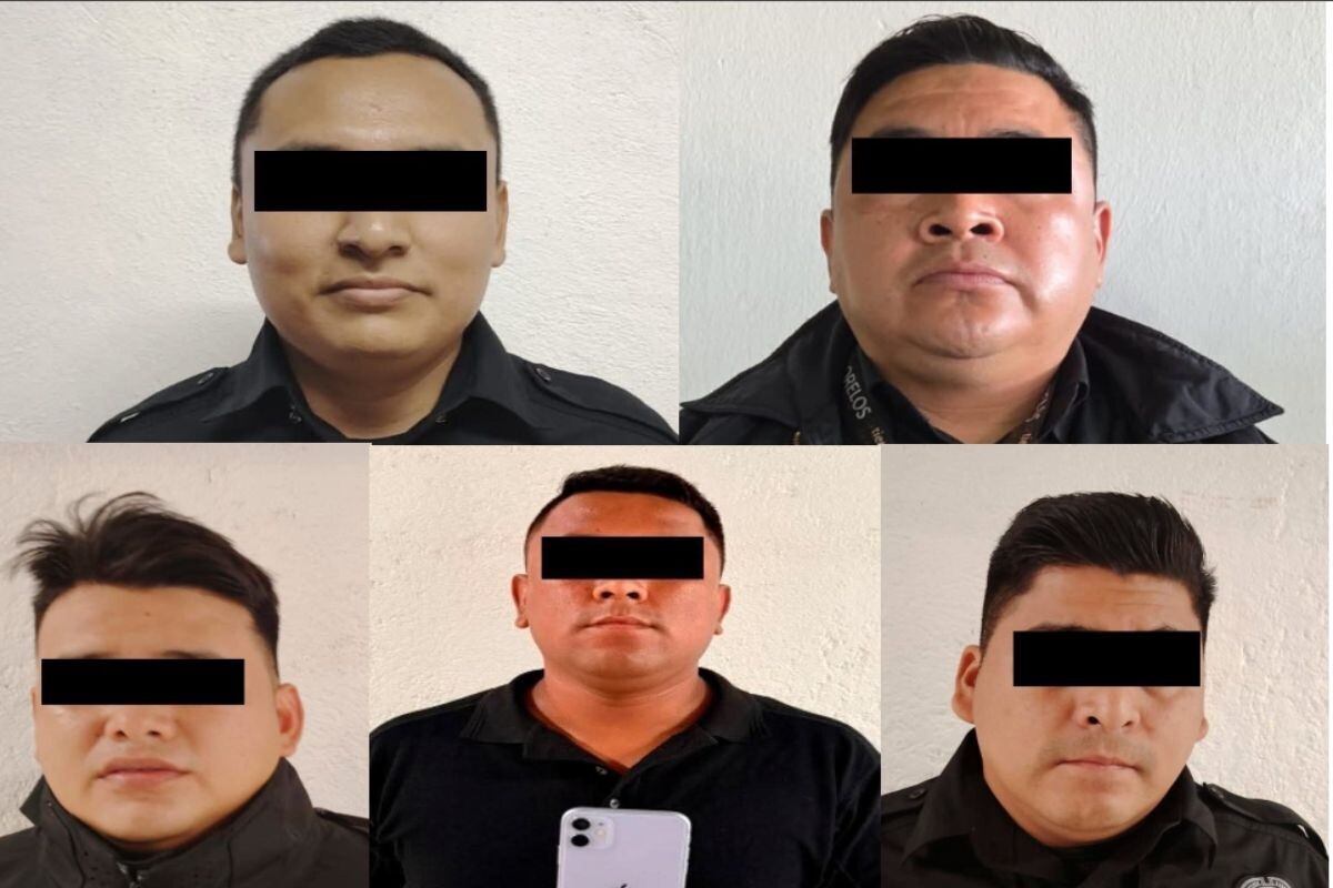 Five Prison Guards in Morelos Arrested for Drug Smuggling Attempt