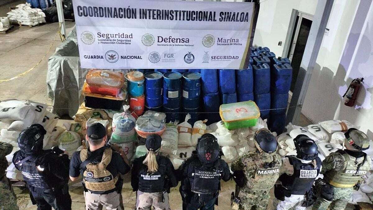 Major Methamphetamine Seizure in Culiacán