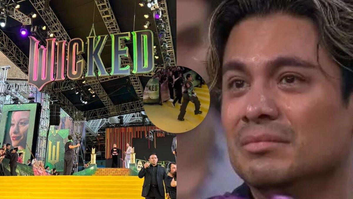 Ricardo Peralta Booed at Wicked Premiere in Mexico City