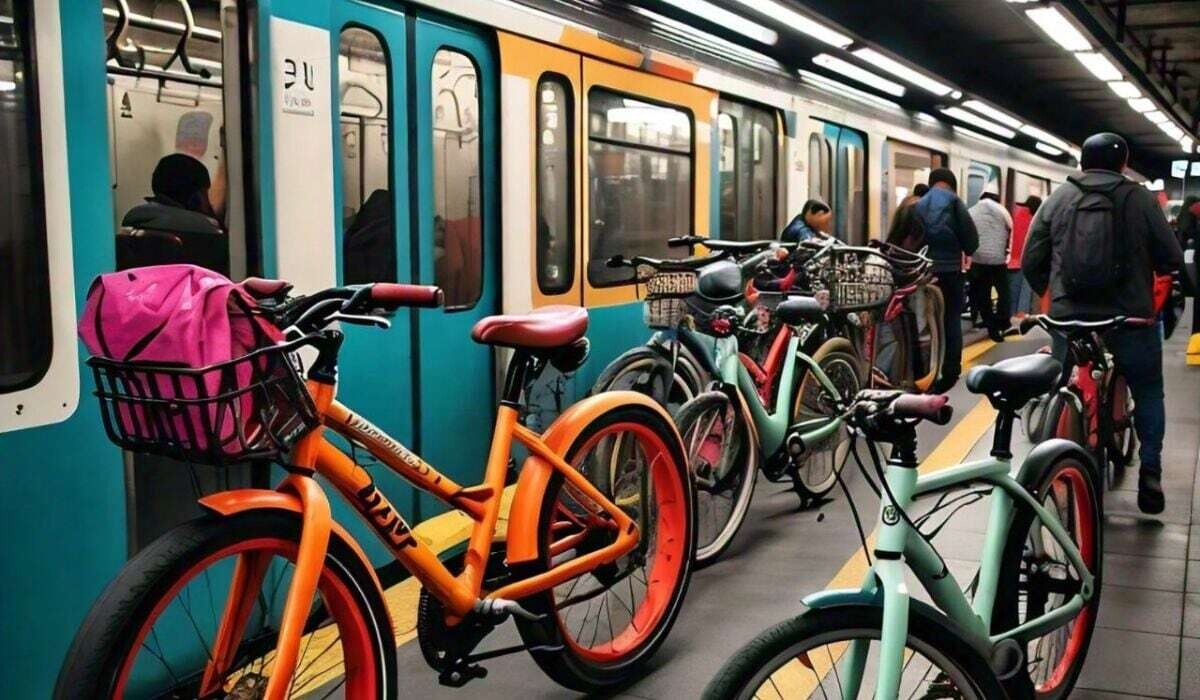 Новые правила для велосипедистов в метрополитене Мехико