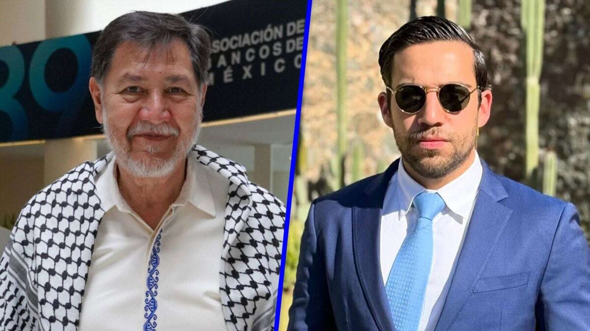 Hijo del expresidente de México se enfrenta con un senador