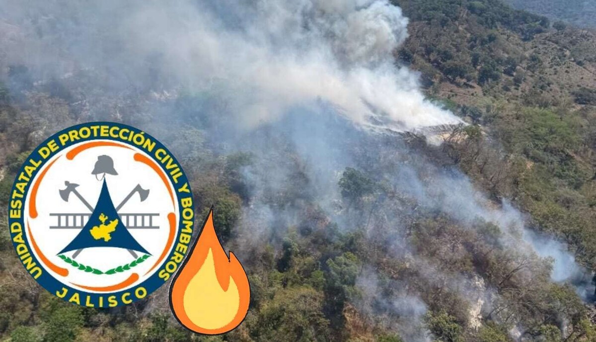 Múltiples incendios en Jalisco