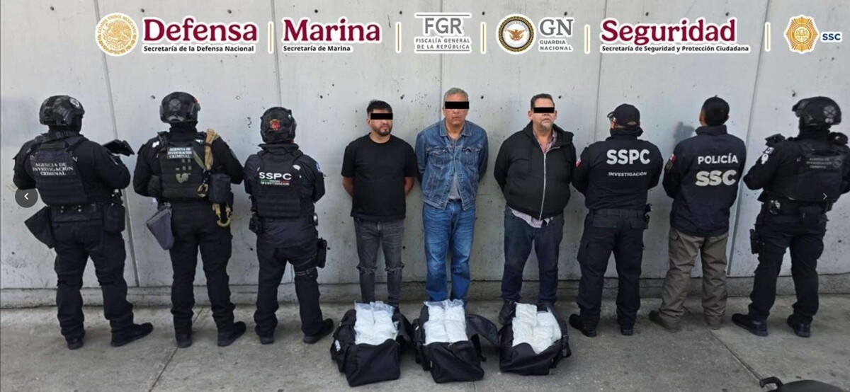 墨西哥城三人因涉嫌与锡那罗亚卡特尔有关被捕