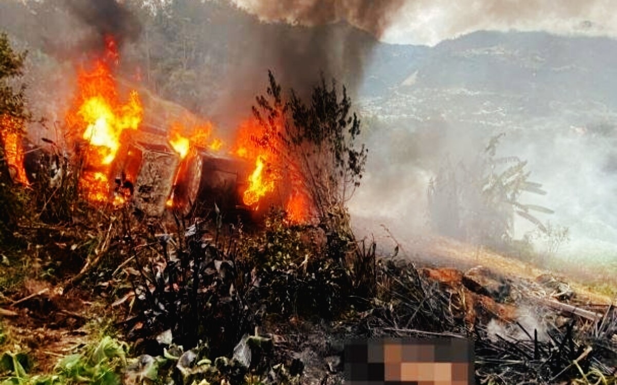 Fuel Tanker Accident in Chiapas Kills One