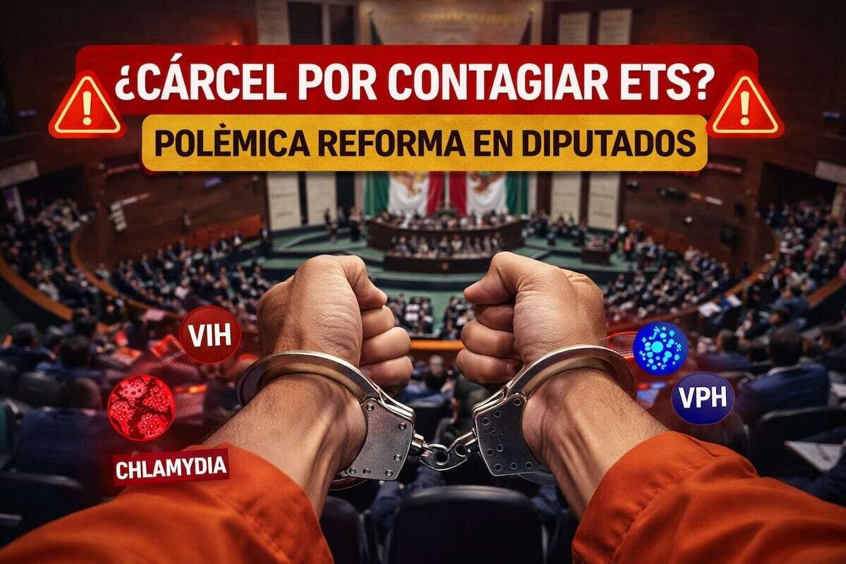 México endurece castigos por transmitir enfermedades de transmisión sexual