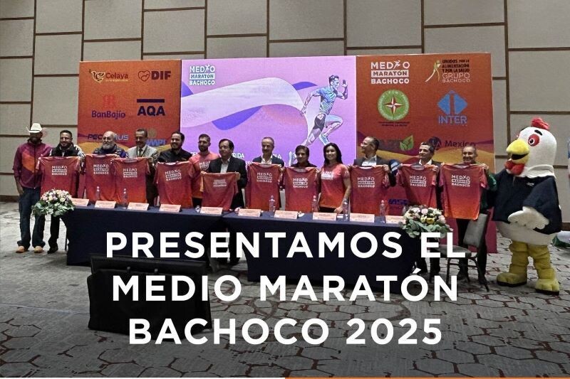  Medio Maratón Bachoco призывает к десятому изданию в Мерида и Пуэбла с социальной целью