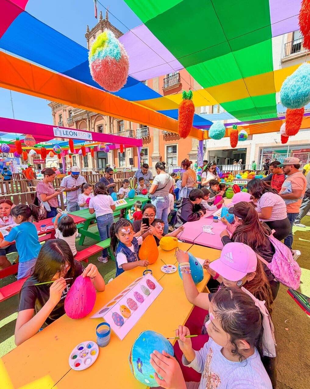 Last Day of Easter Egg Hunt in León