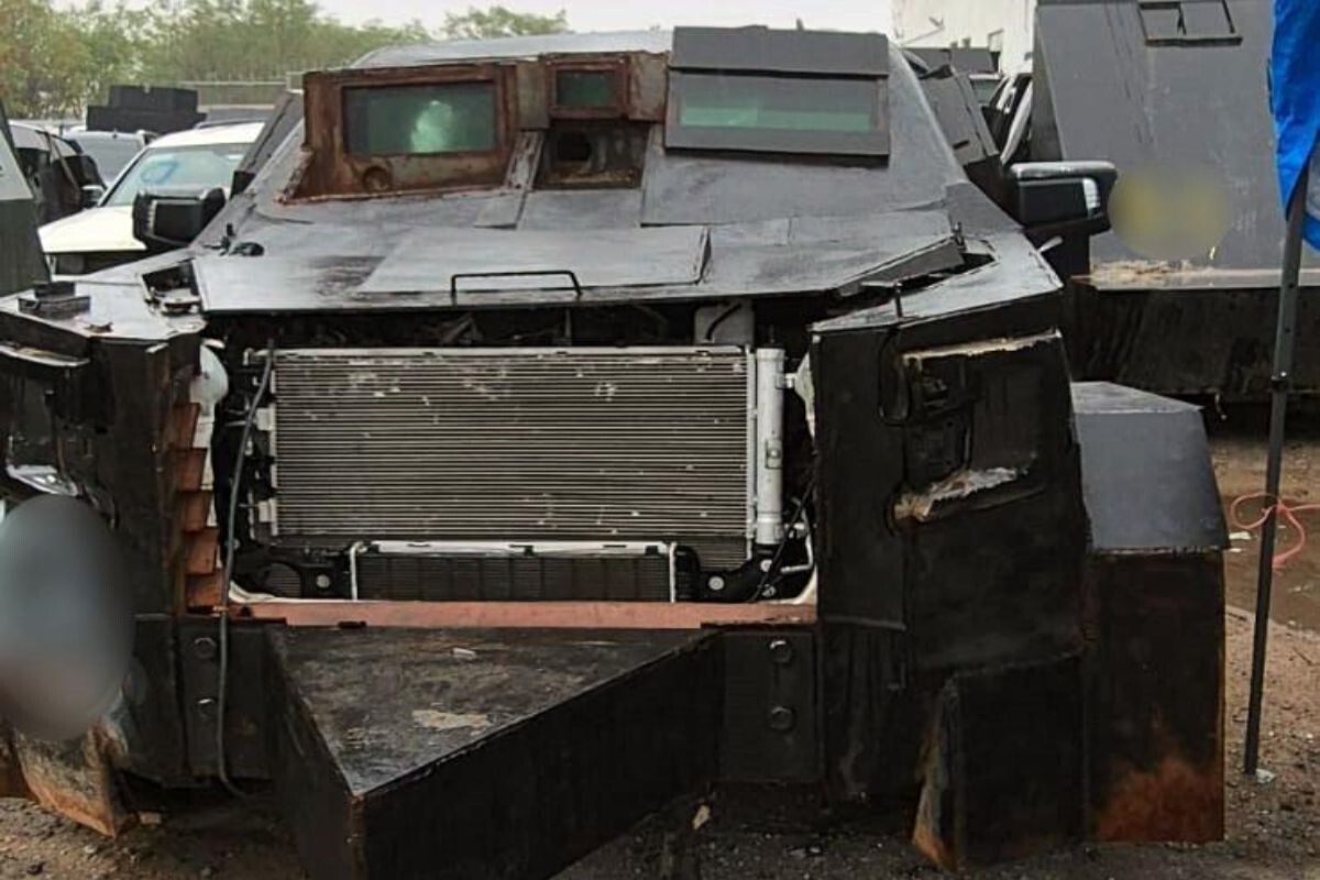 Destruction of Criminal Vehicles in Reynosa