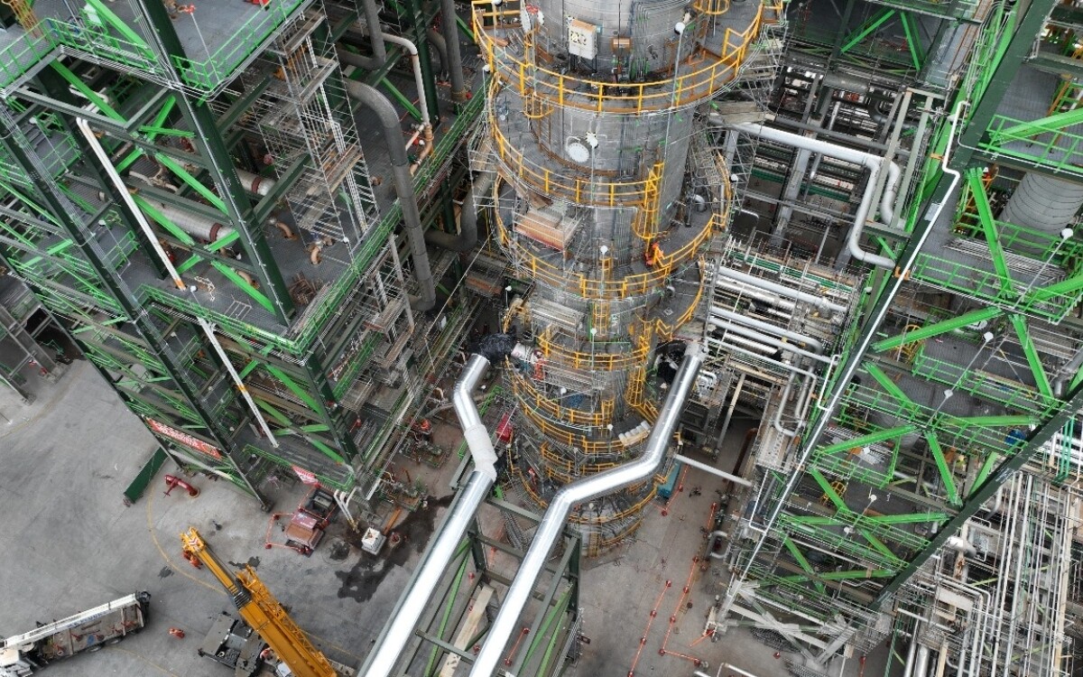 Клаудия Шейнбаум подтверждает незначительные проблемы на нефтеперерабатывающем заводе Ольмека