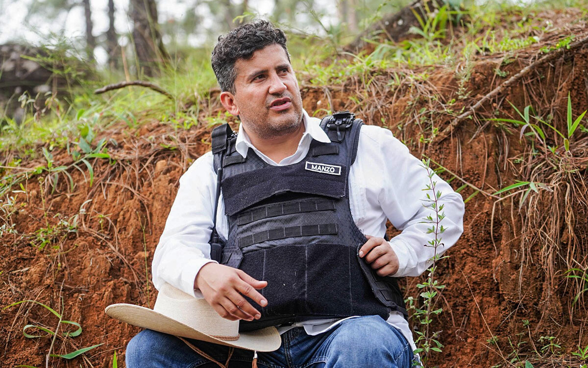 Mayor of Uruapan Carlos Manzo spoke about fighting corruption and threats