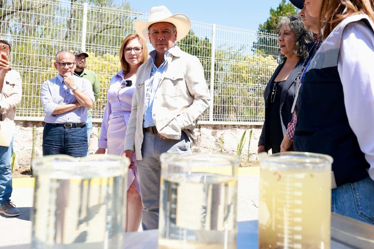 哈利斯科州州长在Mexticacán市交付新的废水处理厂