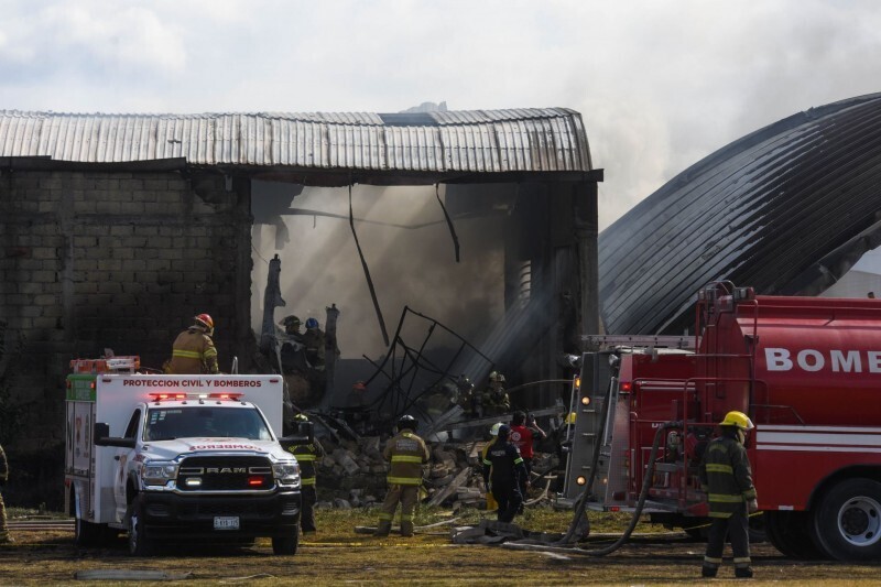 Private Plane Crash Near Toluca Airport Kills Seven