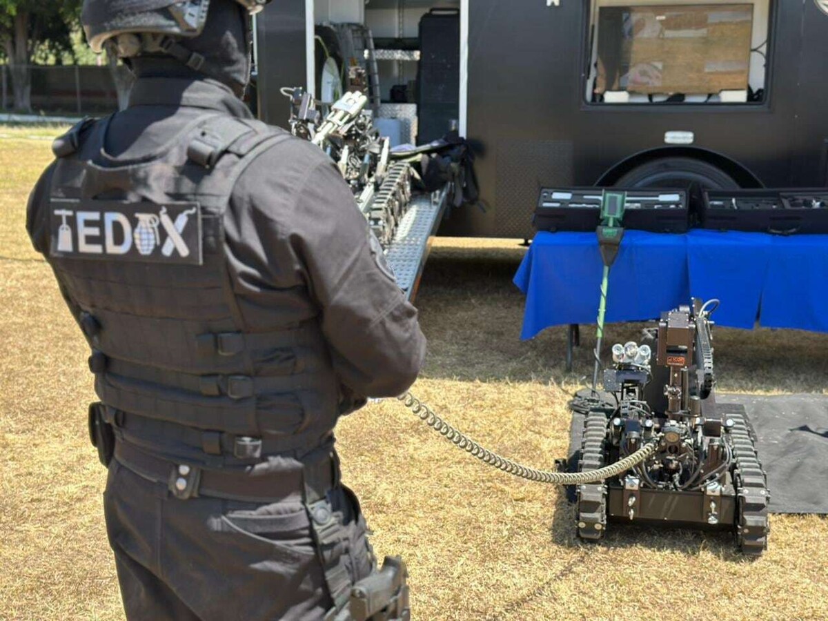 Policía mexicana recibe entrenamiento en España para el Mundial 2026