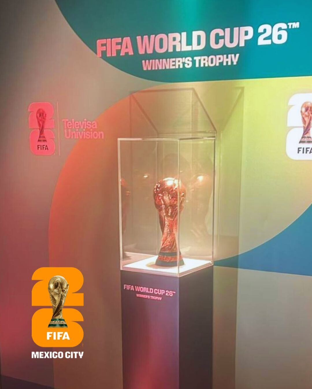 World Cup Trophy Arrives in Mexico City