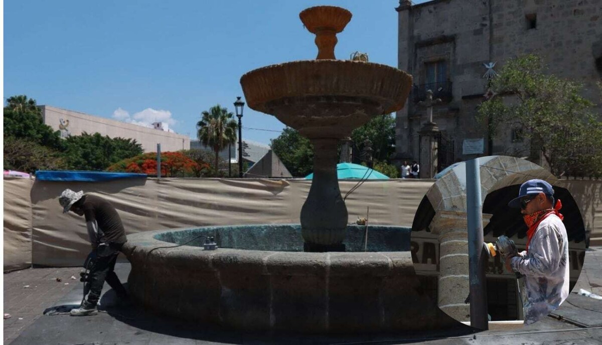 Guadalajara Government Begins Conservation Work at Plaza de los Mariachi