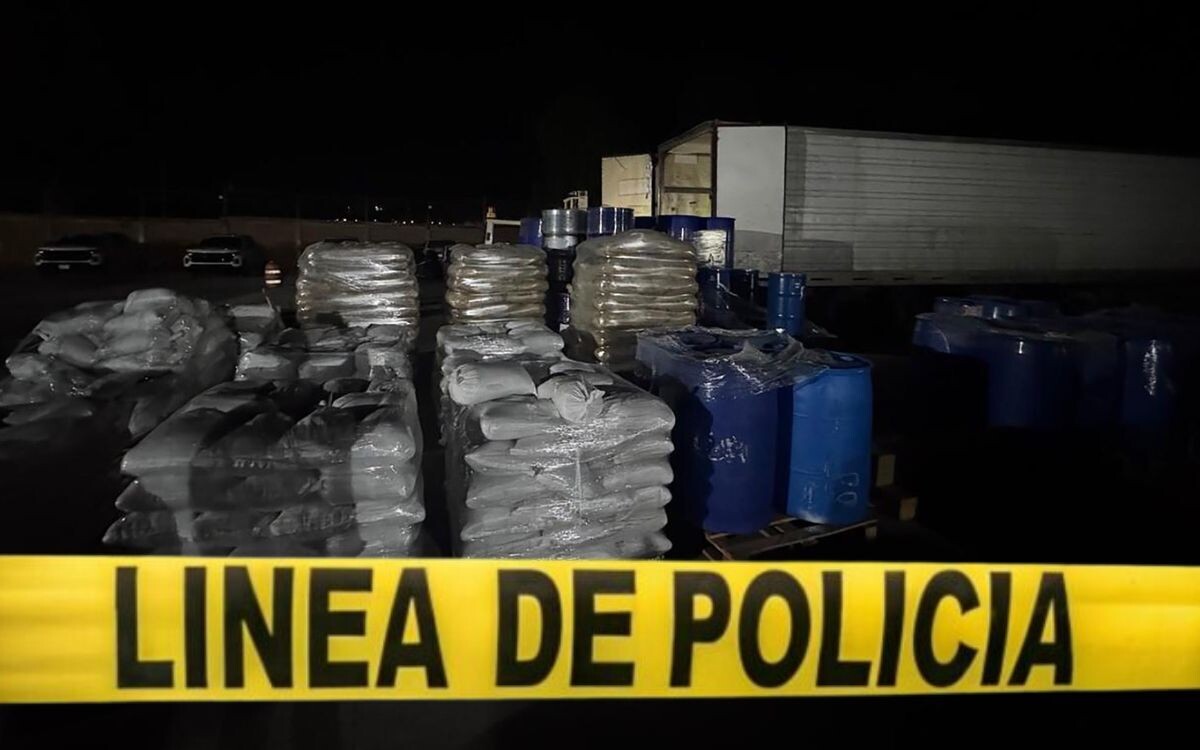 Mexico Seizes 13-Ton Chemical Precursor Shipment