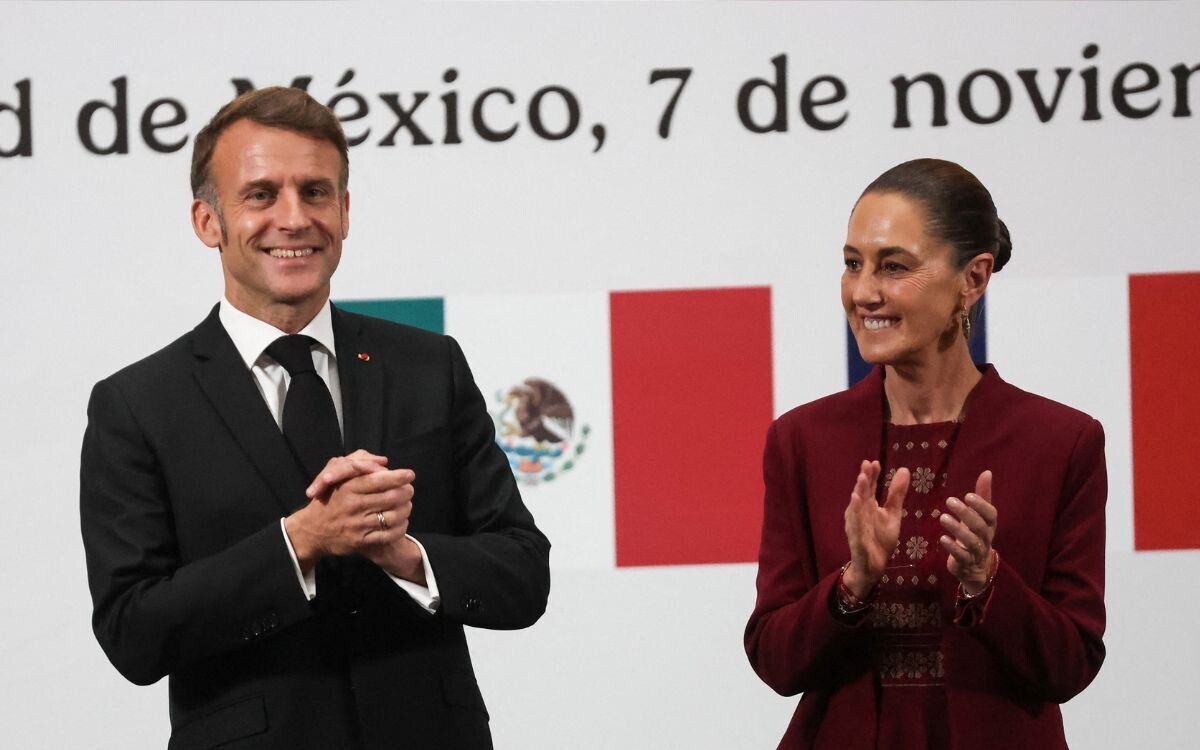Шайнбаум и Макрон представили обмен кодексами как новый этап отношений Мексики и Франции