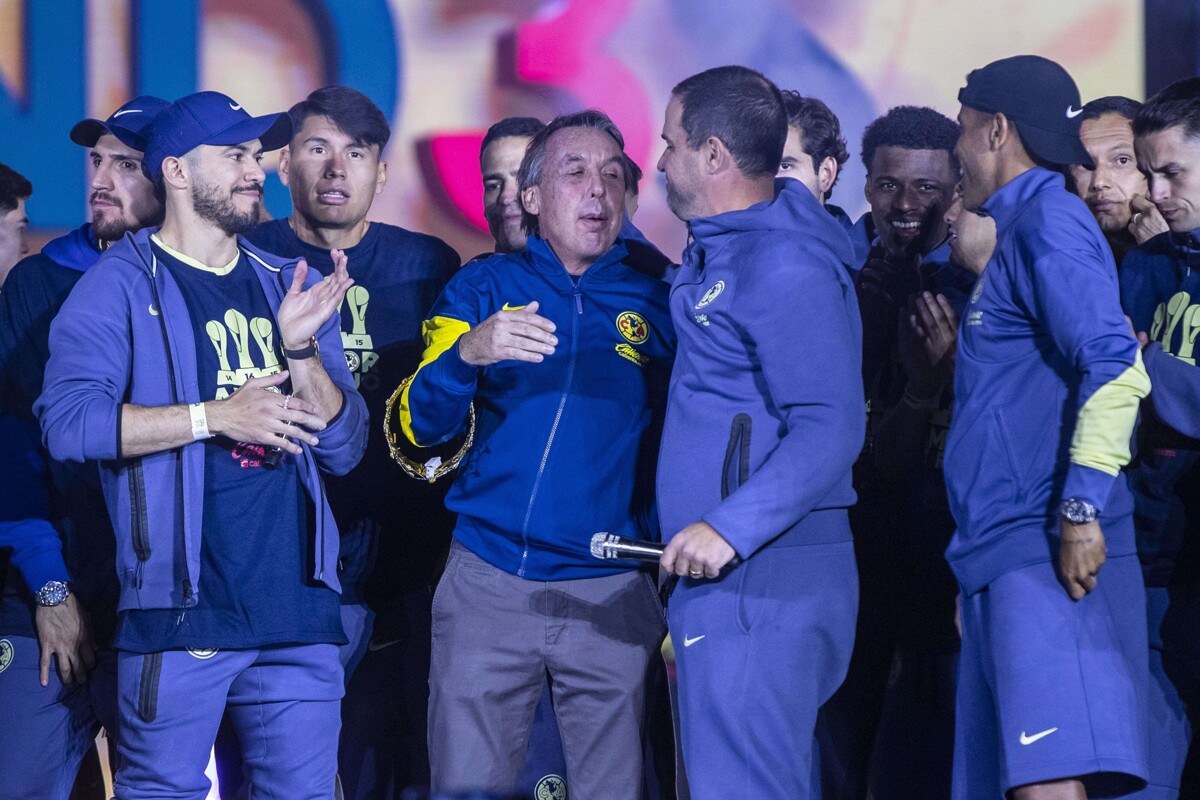 Celebration of Club América's Three-Time Championship