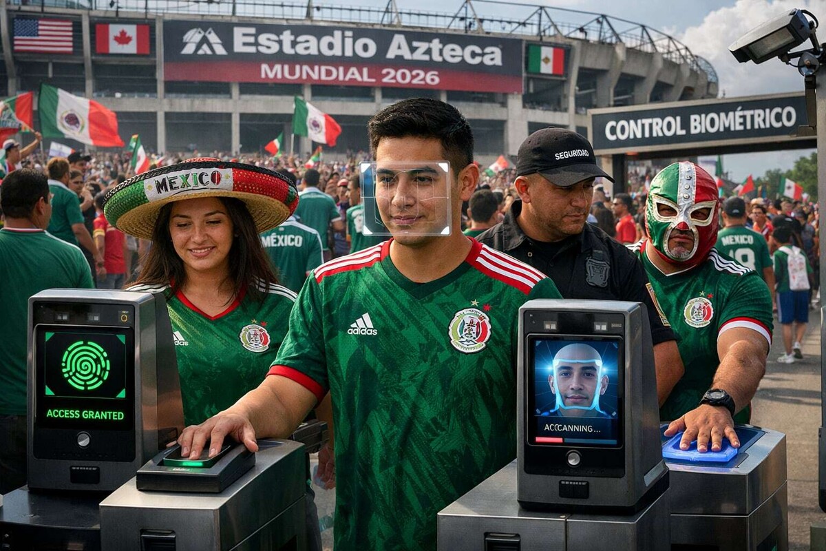 Biometric Control for the 2026 World Cup in Mexico