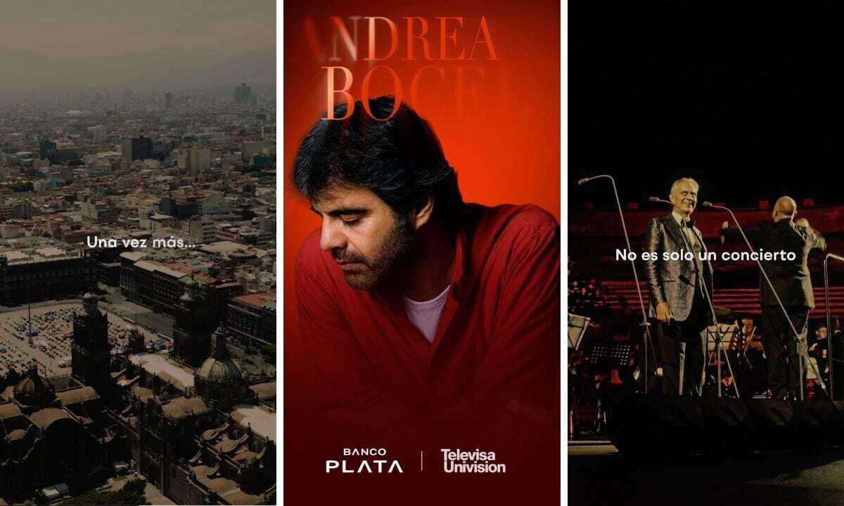 Andrea Bocelli cantará gratis en el Zócalo de la Ciudad de México