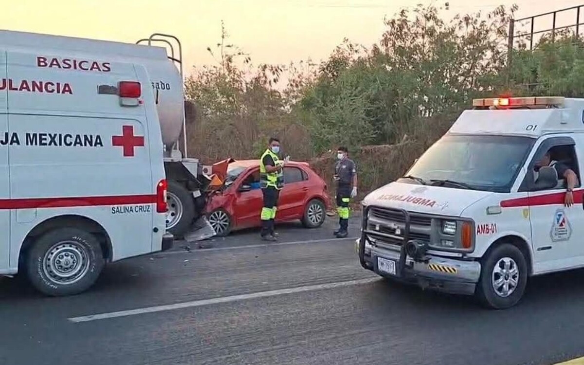 10 Dead in Oaxaca in Road Accidents and Beach Incidents in 72 Hours