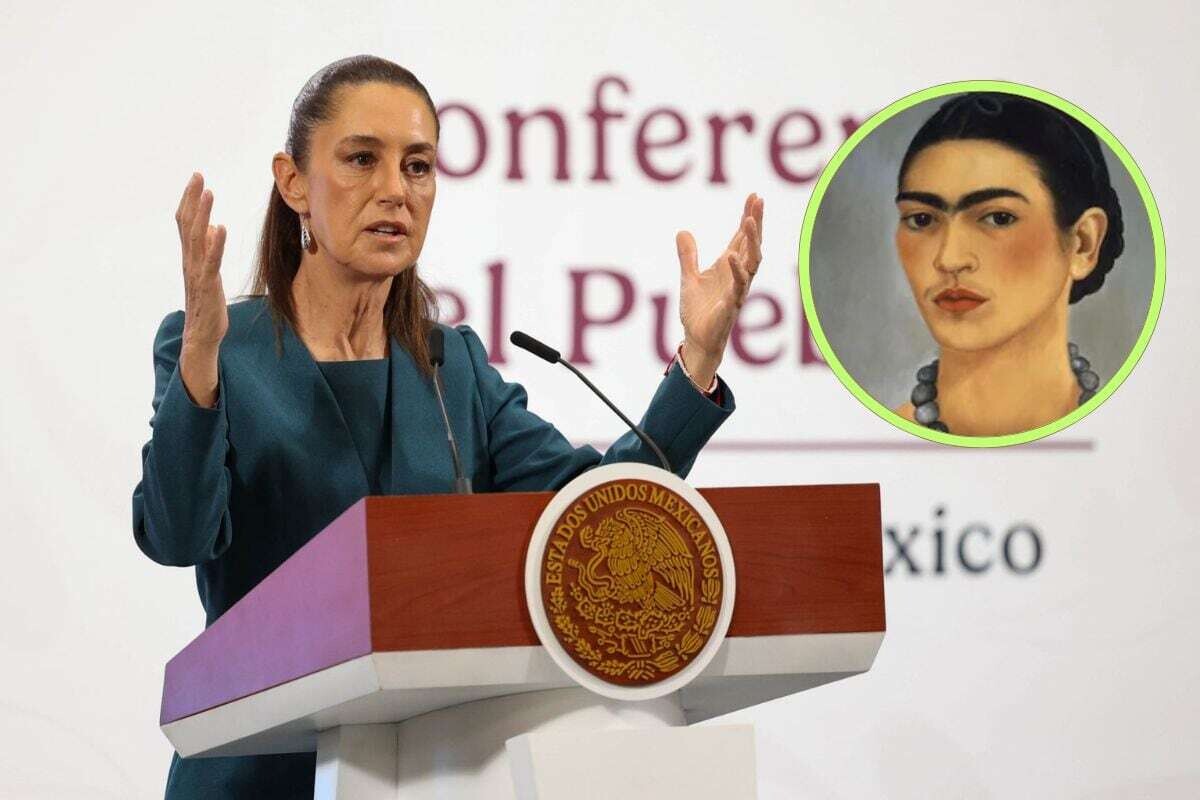 La presidenta de México rechaza rumores sobre la venta de la colección de Frida Kahlo