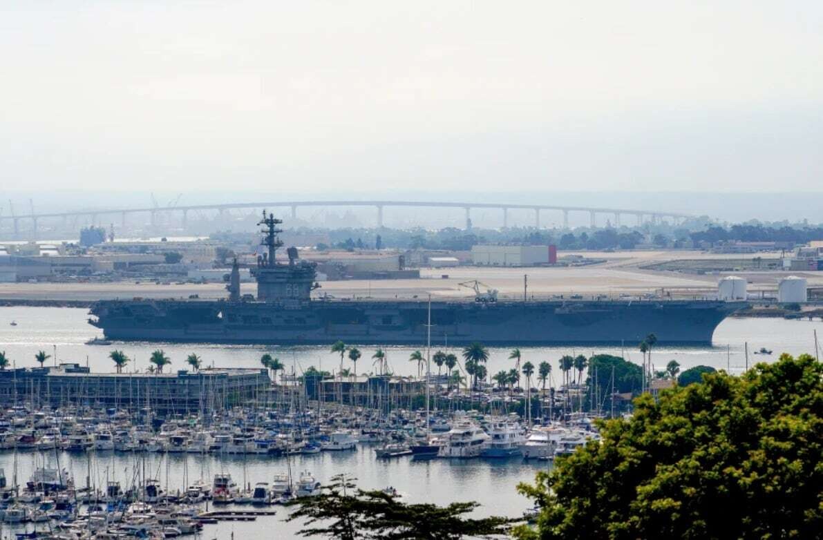 Mexican Delegation Visits USS Nimitz Aircraft Carrier