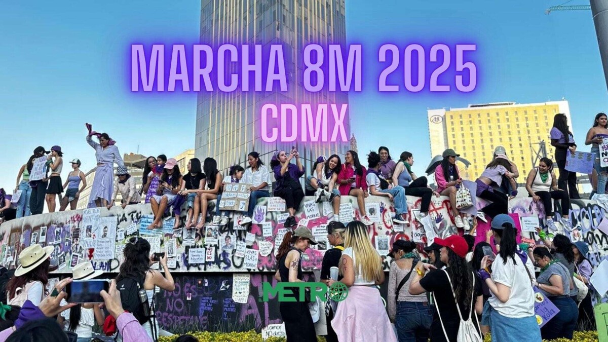 March 8M March in Mexico City 2025