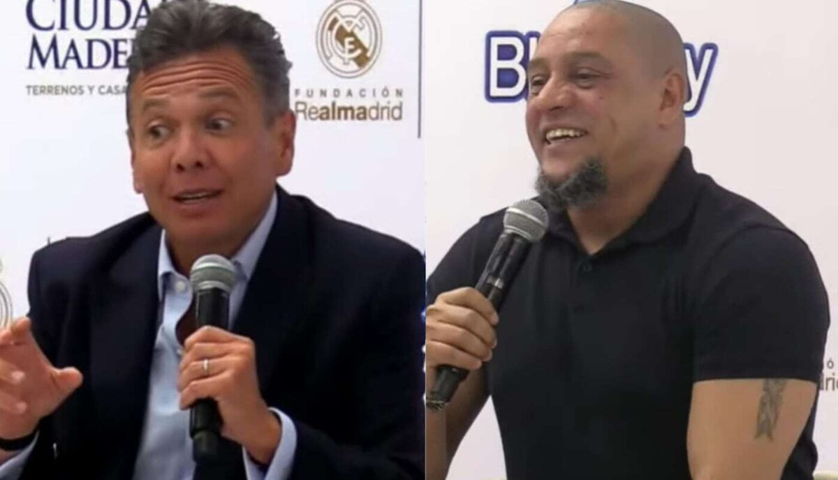 Jalisco Governor and Roberto Carlos Meet with Young Footballers