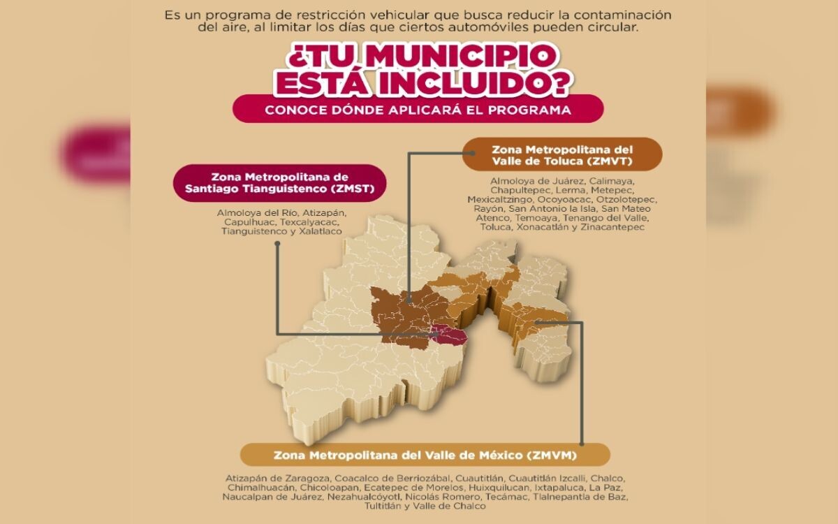 Sanctions for Violating the Hoy No Circula Program Begin in Mexico