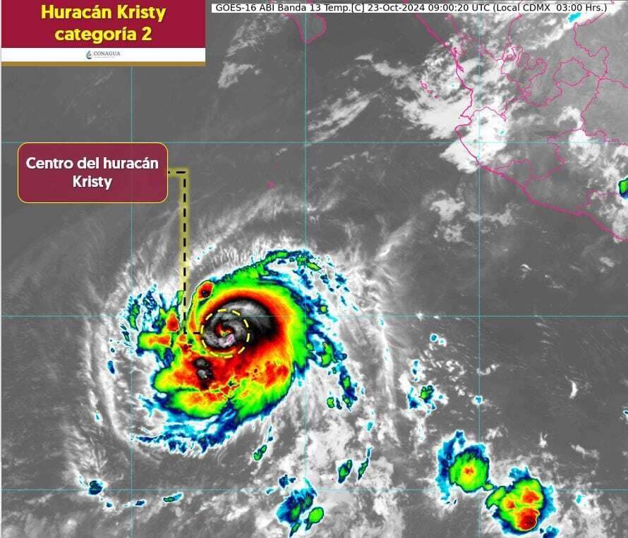 Hurricane Kristy Forecast and Weather Update