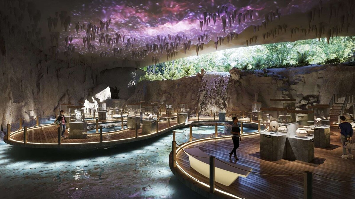 Innovative Pre-Hispanic Museum in Cenote of Valladolid