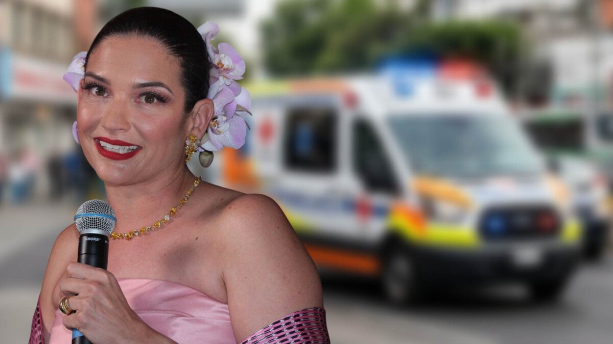 Natalia Jiménez Explains Why She Arrived at an Event in an Ambulance