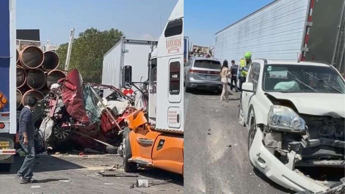 克雷塔罗联邦公路严重连环撞车事故