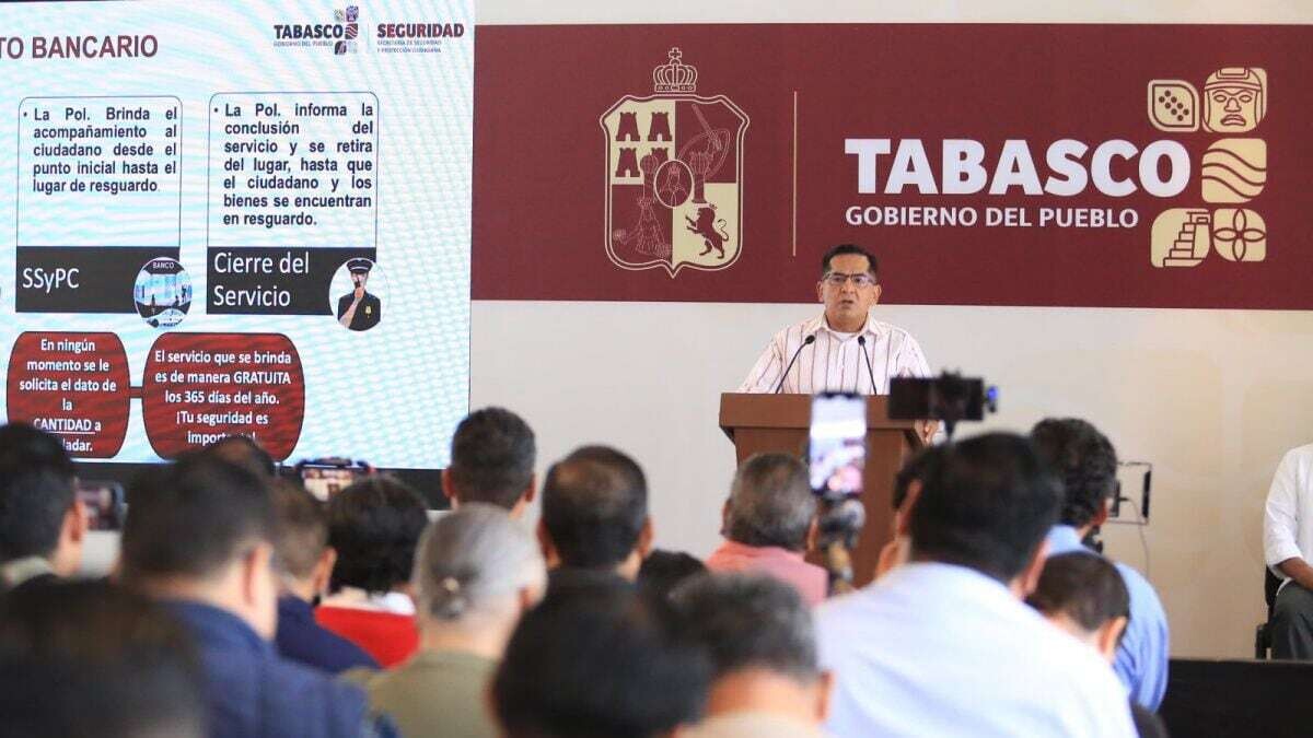 Resignation of the Secretary of Security of Tabasco
