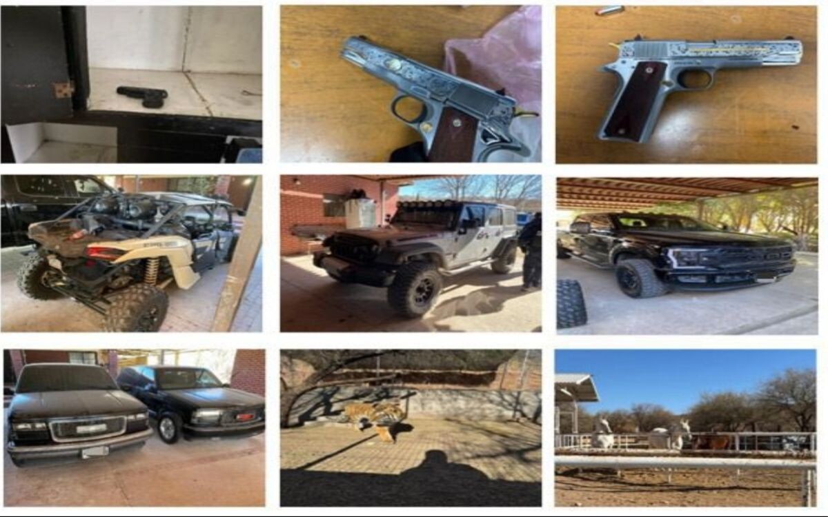 Four arrested and assets secured in Nogales