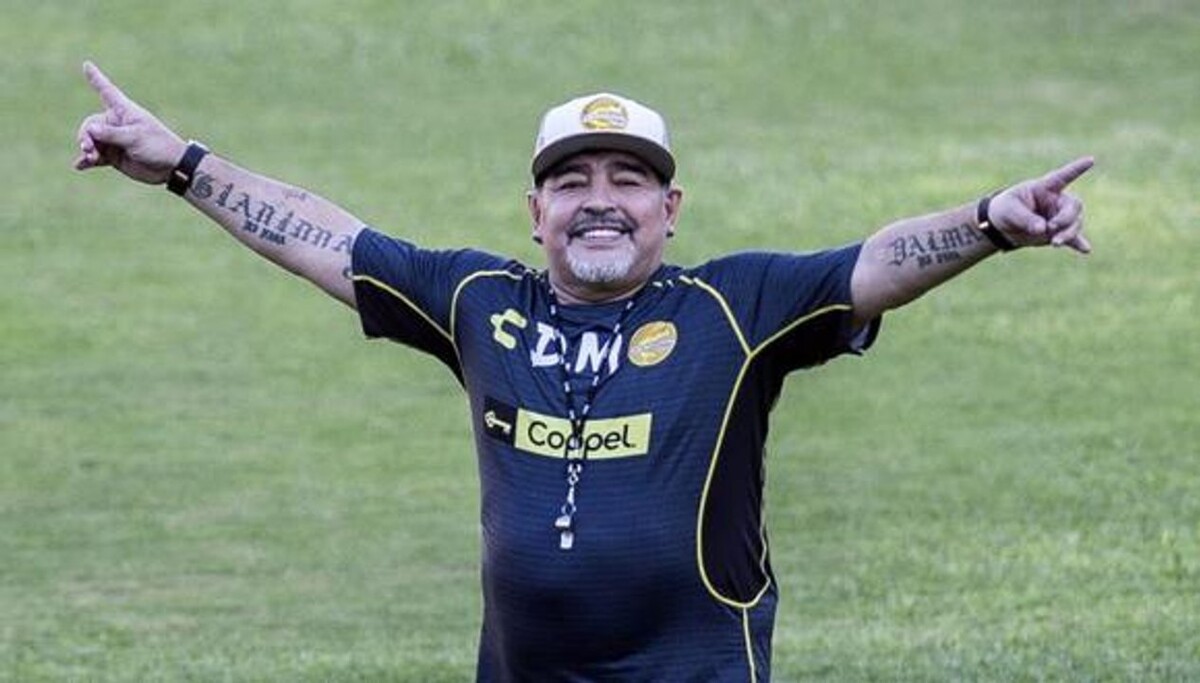 Dorados de Sinaloa Honours Diego Maradona