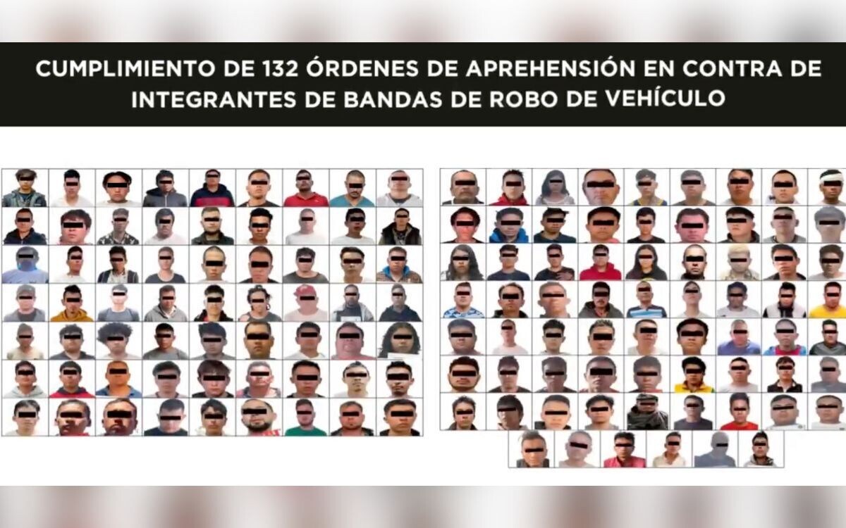 Major Operation Against Vehicle Theft Rings in Toluca