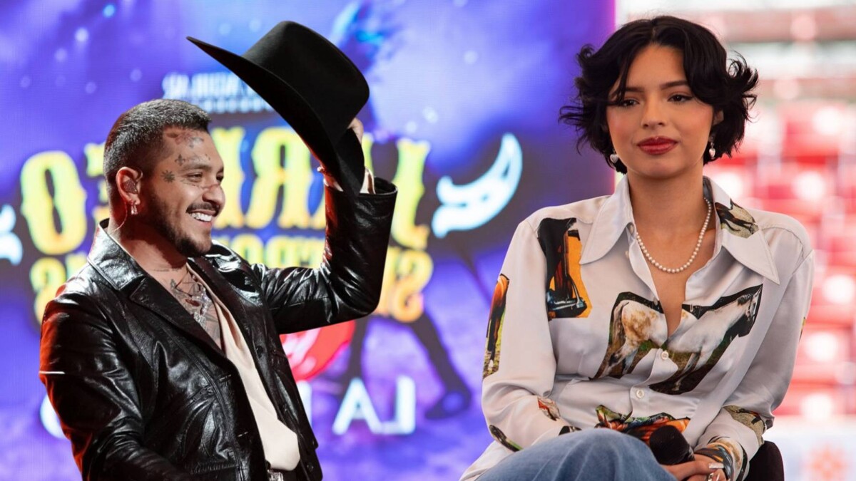 Christian Nodal habla de su amor por Ángela Aguilar