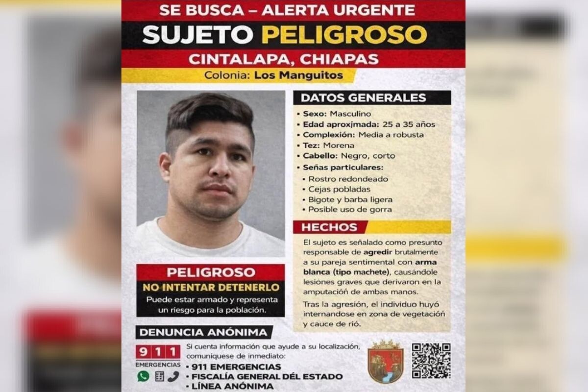 Mujer es atacada brutalmente en Chiapas