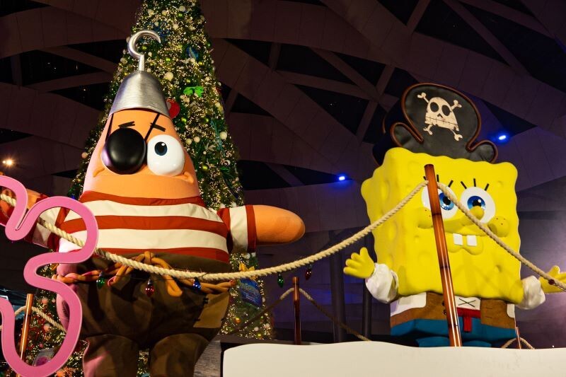 В Мехико открылась «Вилла Боба Спонжа» к премьере нового фильма