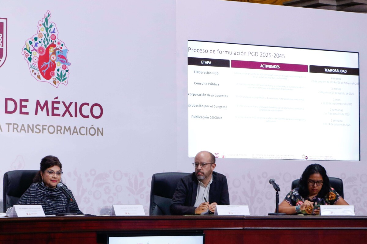 Launch of Mexico City's General Development Plan