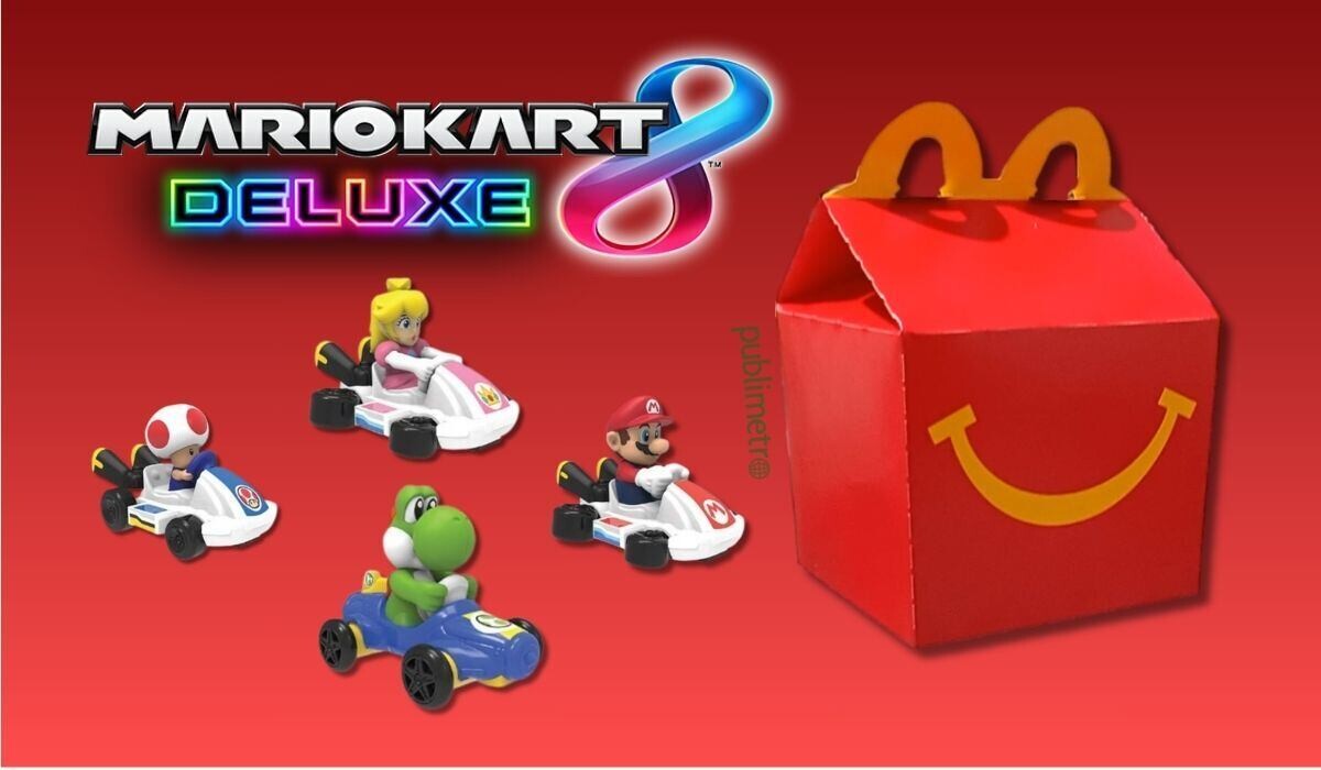 Игрушки Mario Kart 8 Deluxe доступны в McDonald's | Новости нашего зарубежья