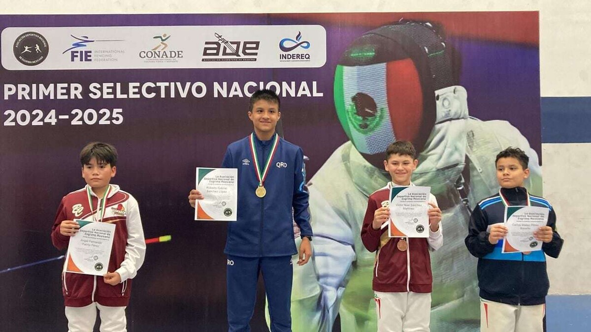 Querétaro Shines in National Fencing Championships