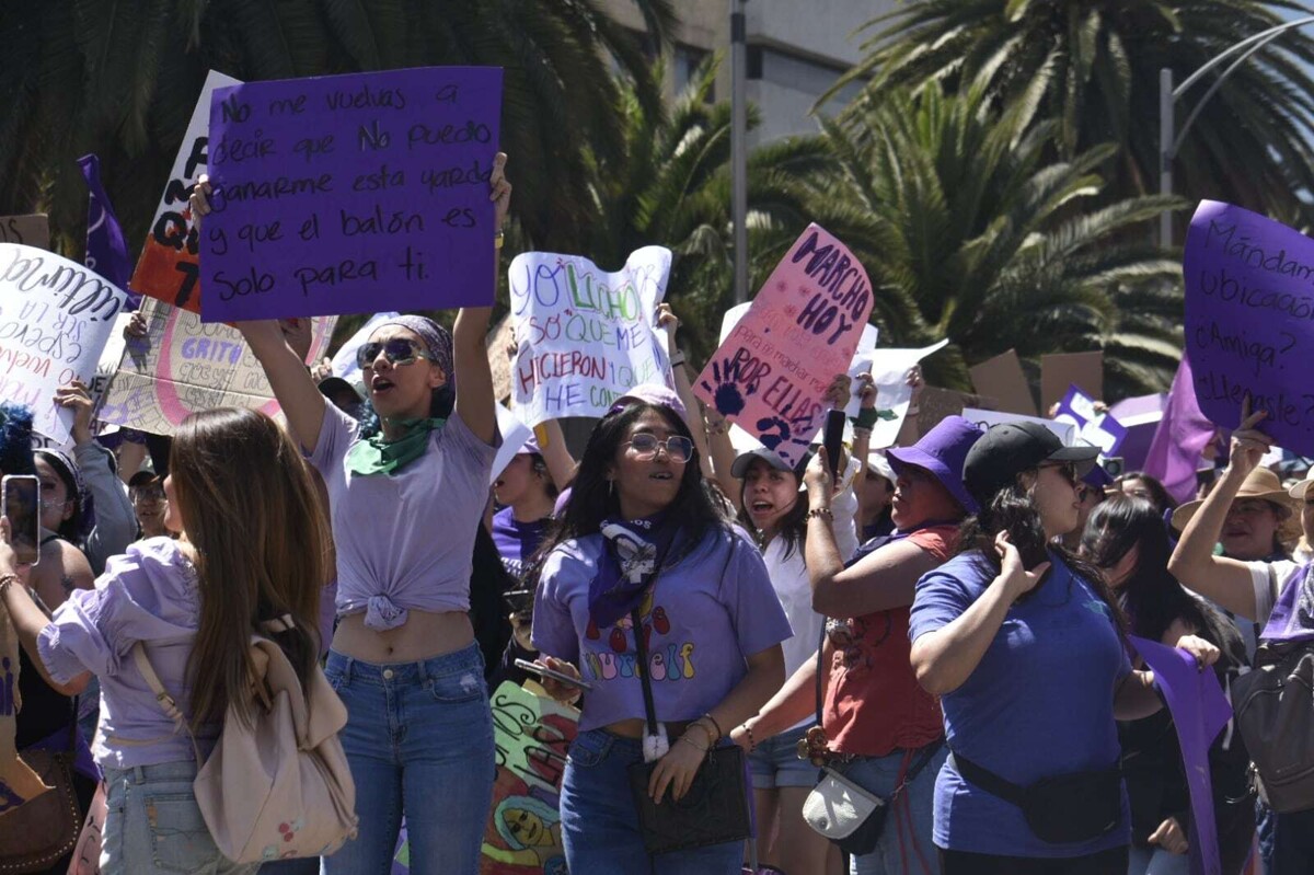 Celebrating Women's Rights on 8M in Mexico City