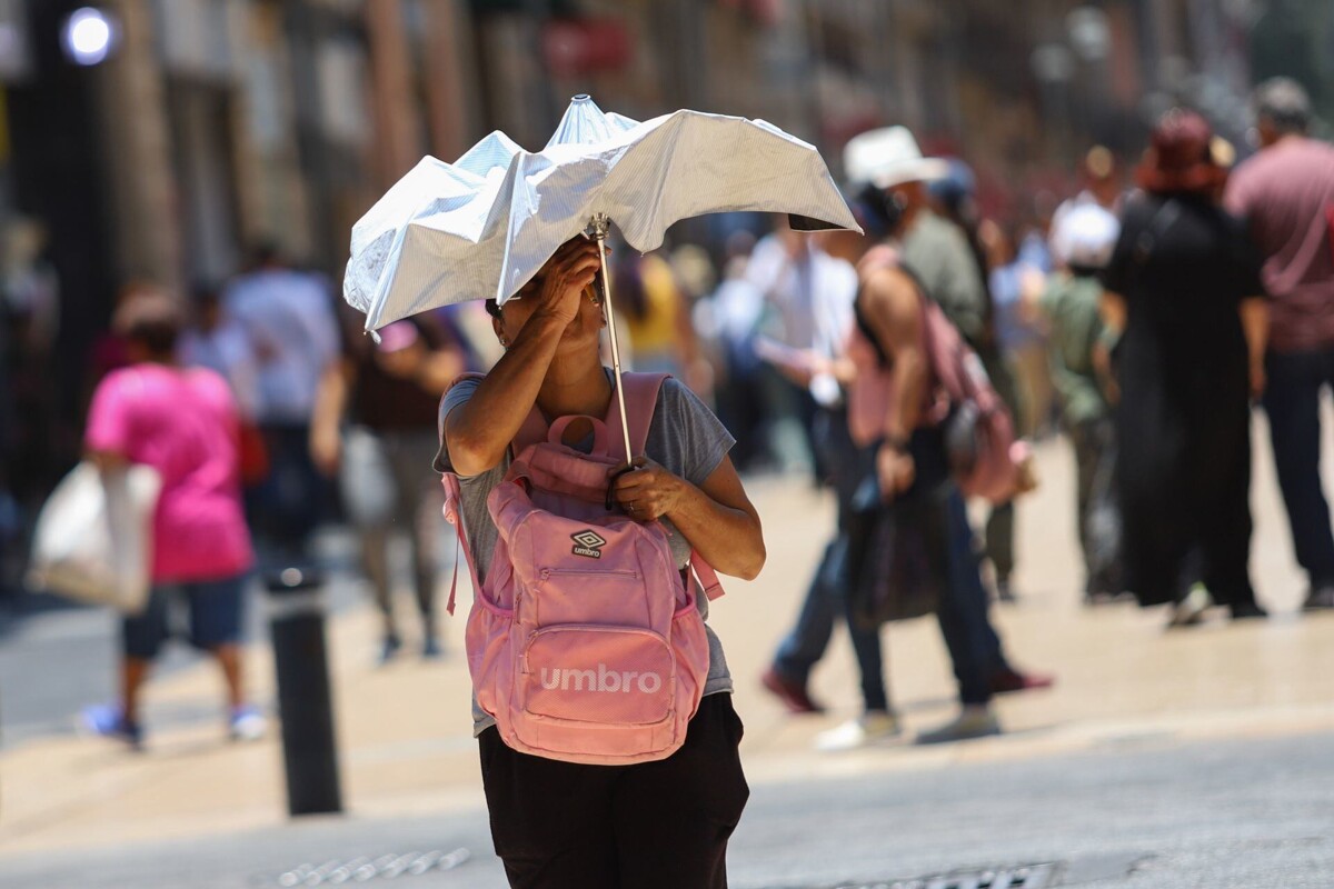 Extreme heat and rain in Mexico City this May 8