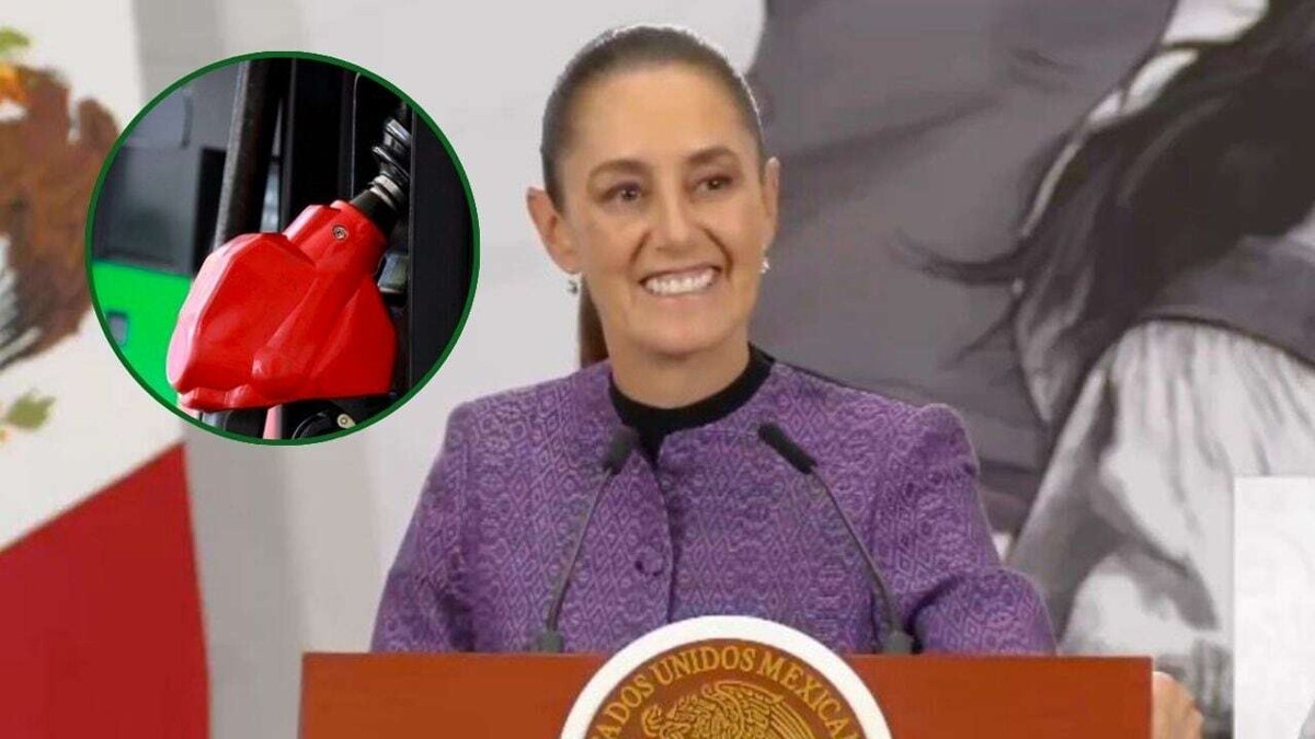 La presidenta de México aconseja a los conductores usar gasolina más barata