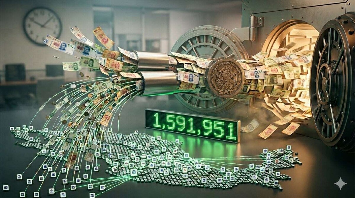 SAT establece récord en devoluciones de impuestos