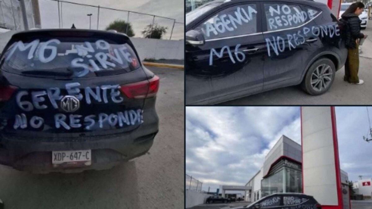 Protest Against Auto Dealership in Reynosa