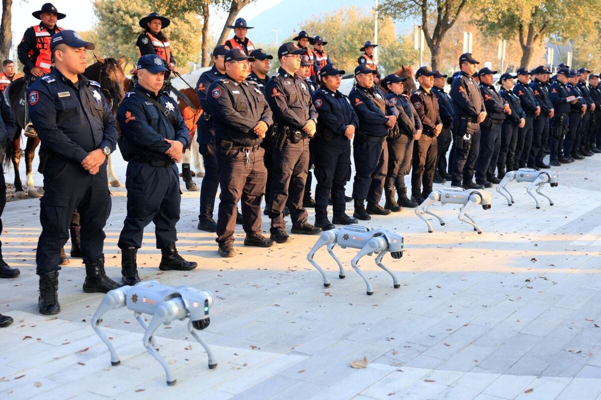 Security at BBVA Stadium in Guadalupe for Bolivia vs. Suriname Match